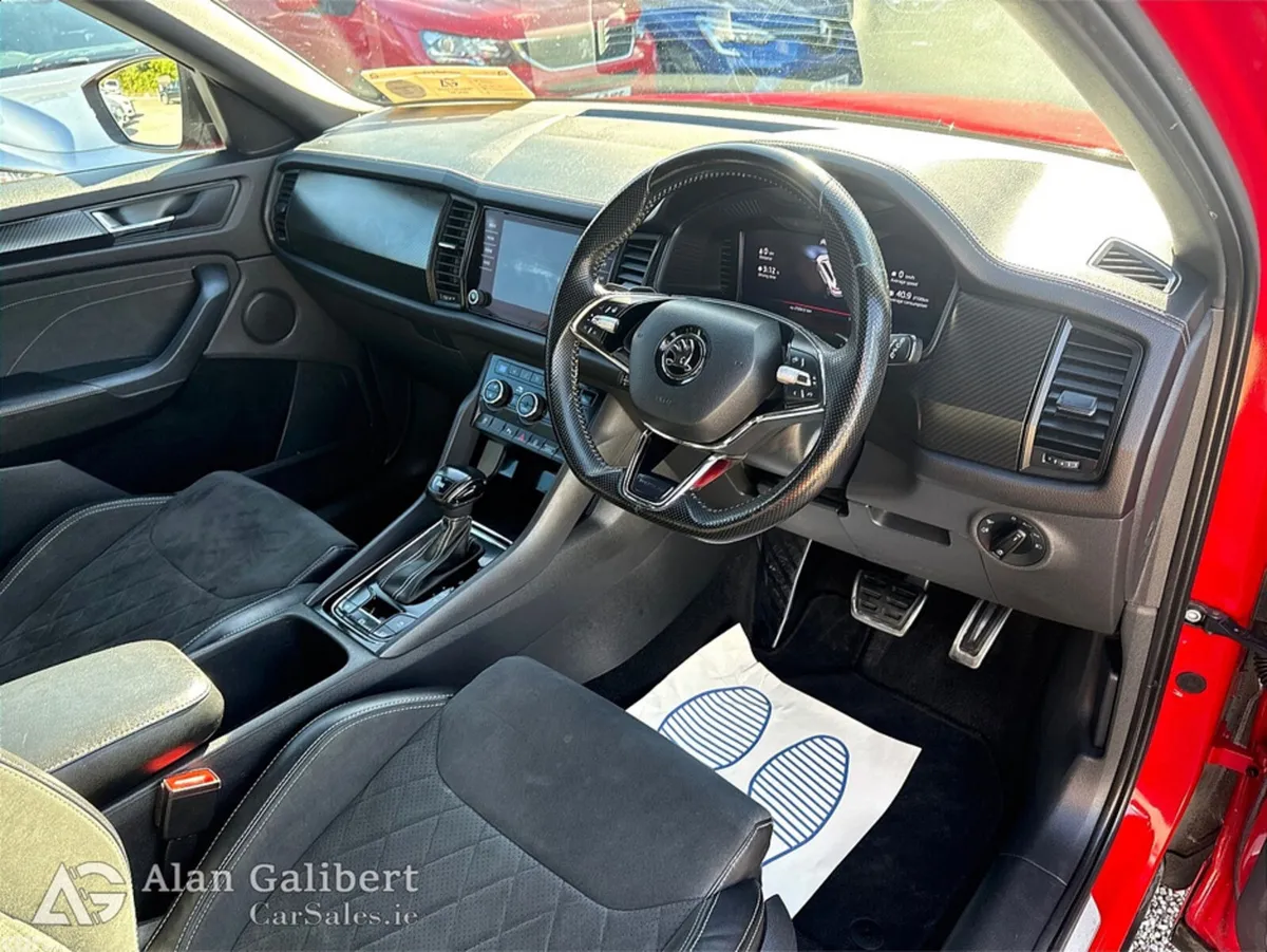 Skoda Kodiaq Estate, Diesel, 2022, Red