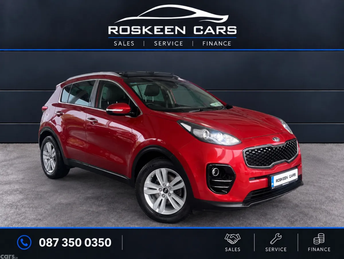 Kia Sportage MPV, Diesel, 2016, Red