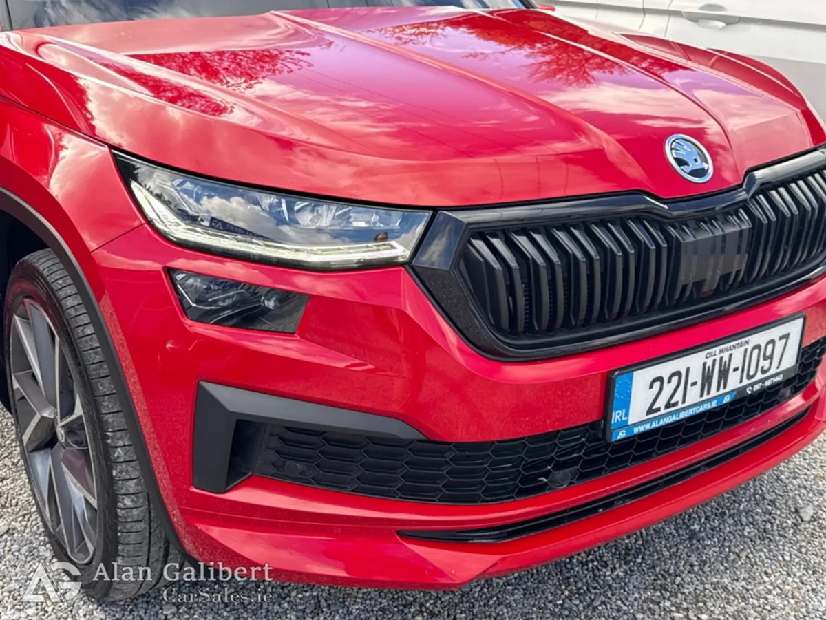 Skoda Kodiaq Estate, Diesel, 2022, Red