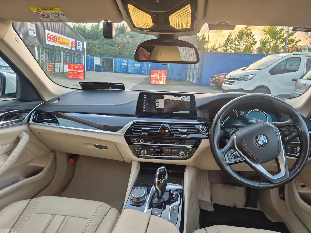 BMW 5-Series Saloon, Diesel, 2017, White