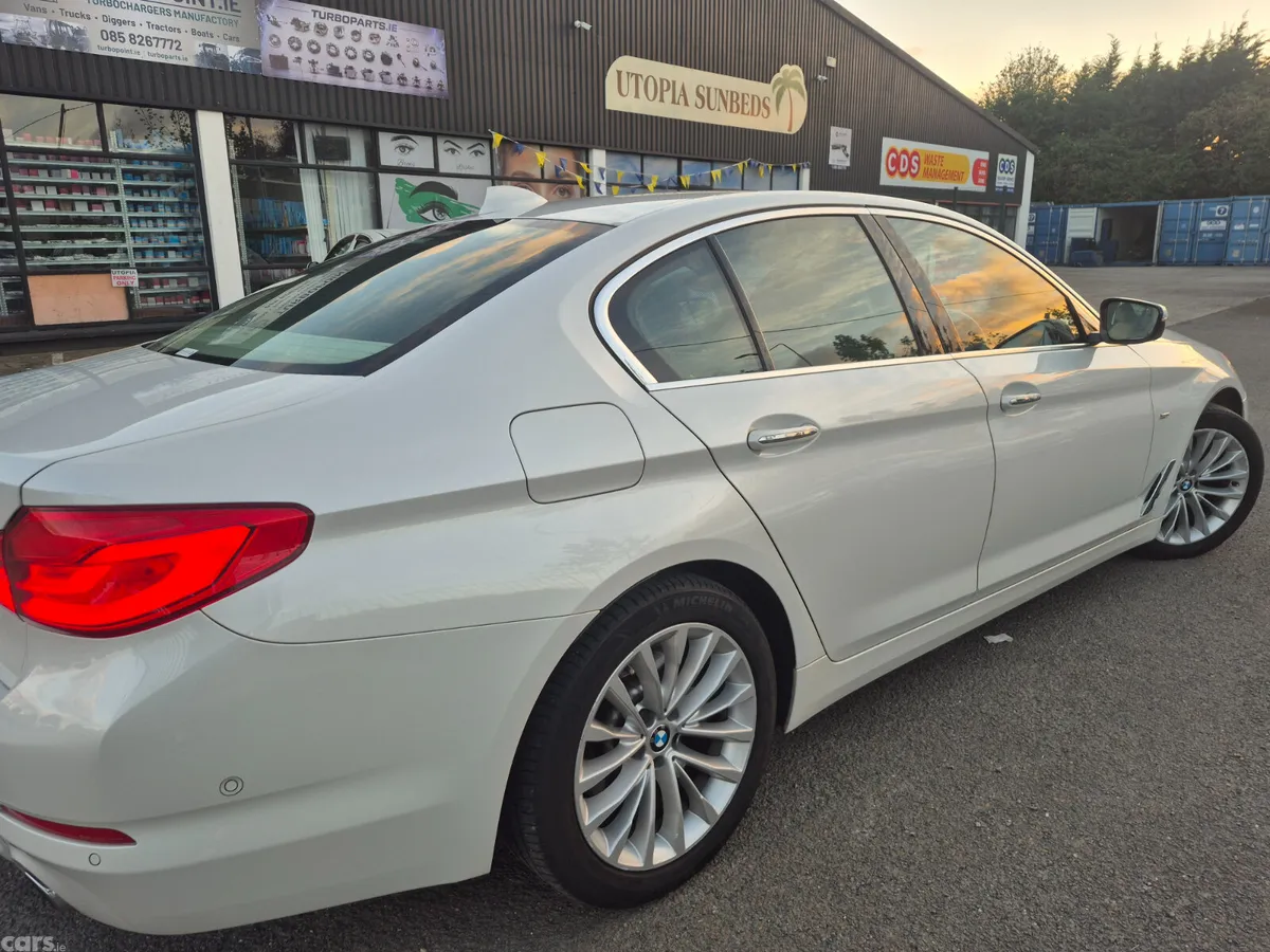 BMW 5-Series Saloon, Diesel, 2017, White