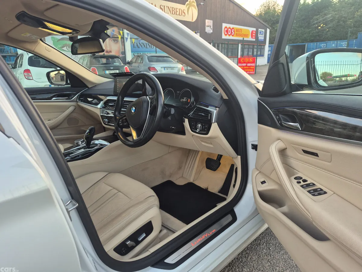 BMW 5-Series Saloon, Diesel, 2017, White