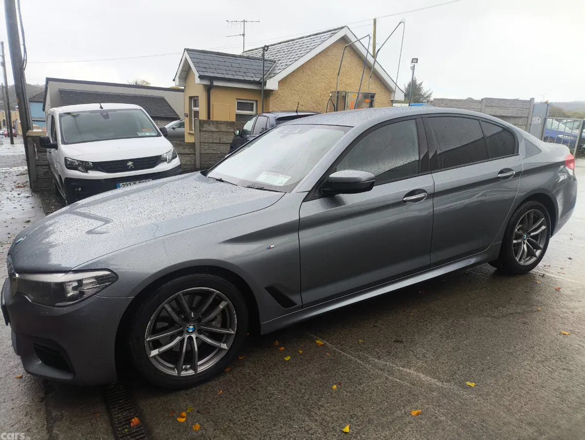 BMW 5-Series Saloon, Diesel, 2018, Blue