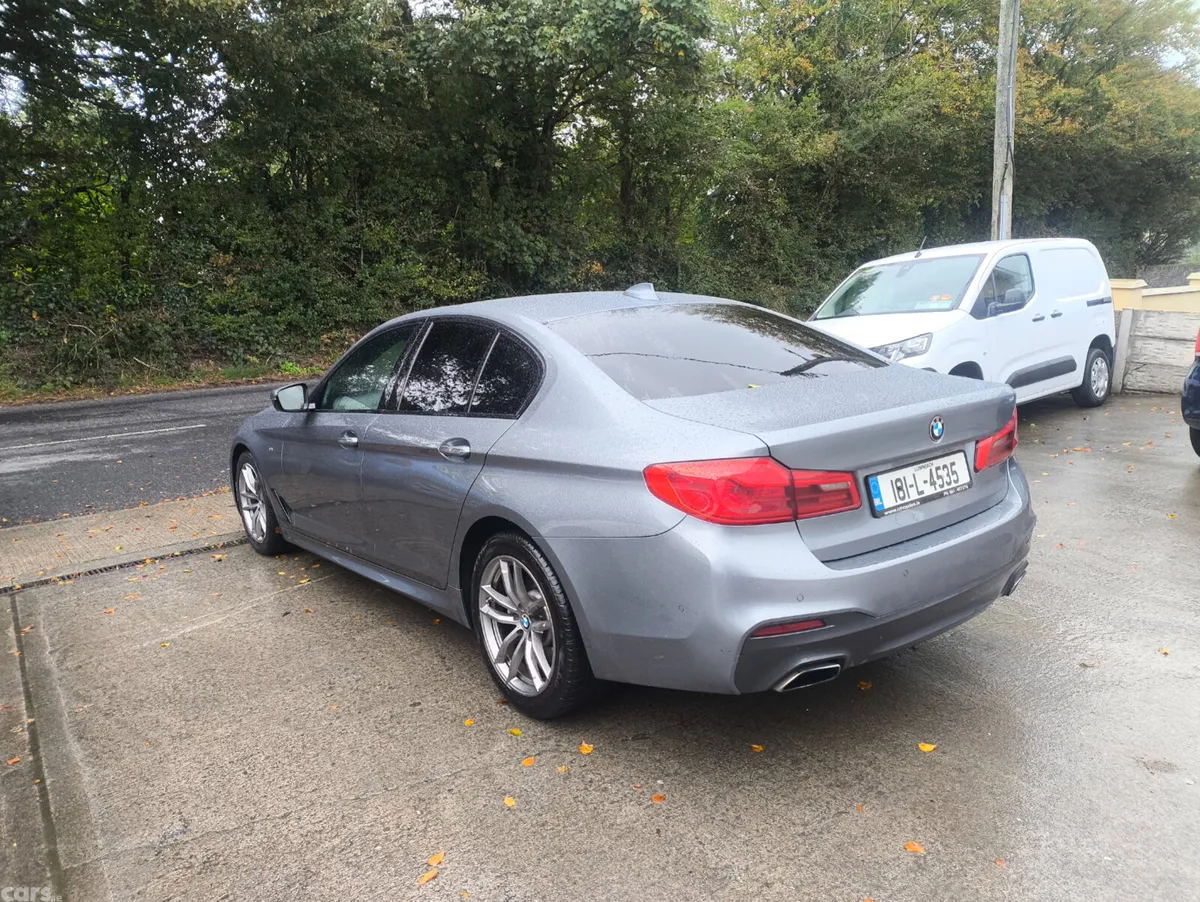 BMW 5-Series Saloon, Diesel, 2018, Blue