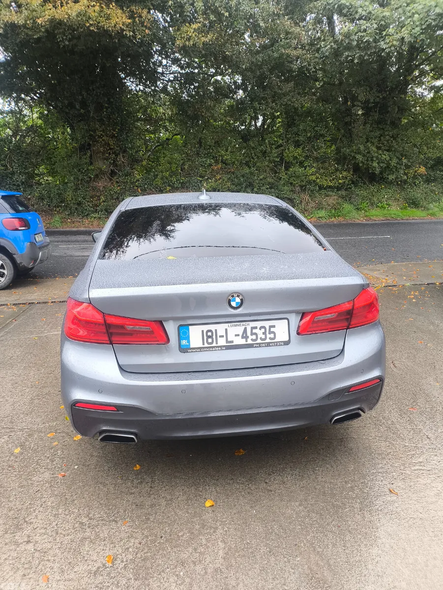 BMW 5-Series Saloon, Diesel, 2018, Blue