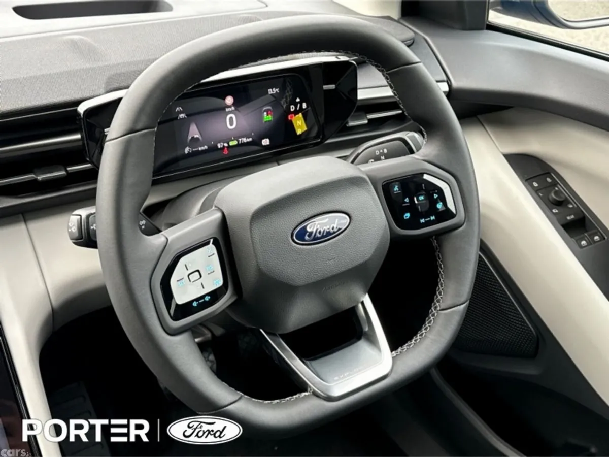 Ford Explorer SUV, Electric, 2025, Blue