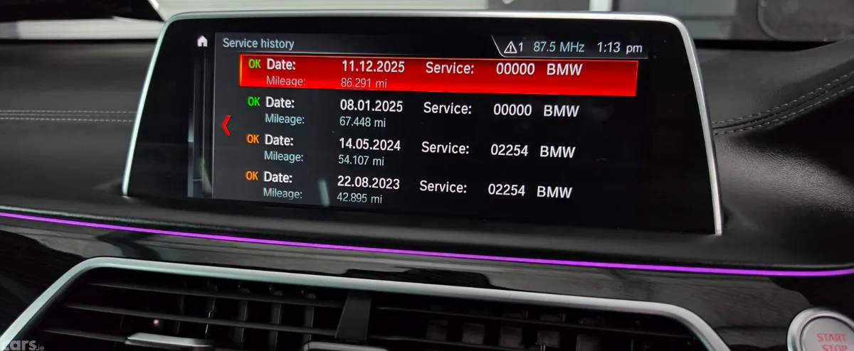 BMW 7-Series Saloon, Diesel, 2019, Silver
