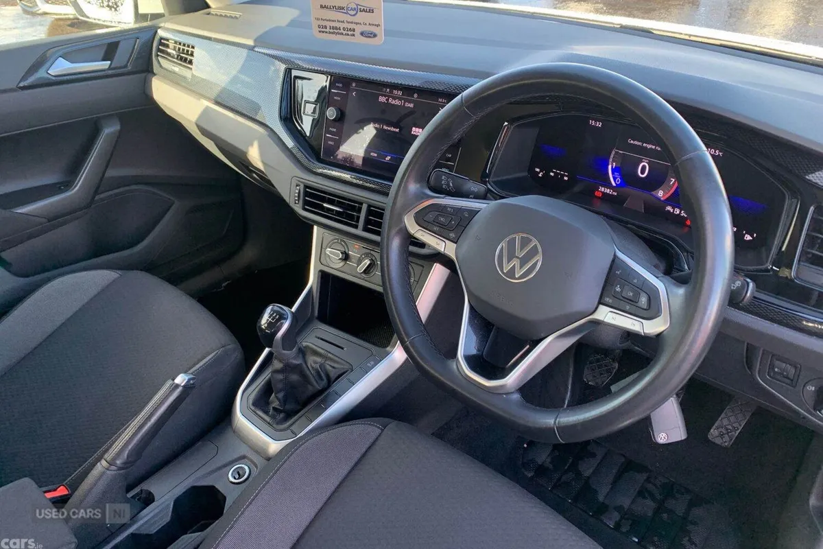 Volkswagen Polo Hatchback, Petrol, 2023, White