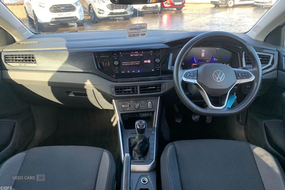 Volkswagen Polo Hatchback, Petrol, 2023, White