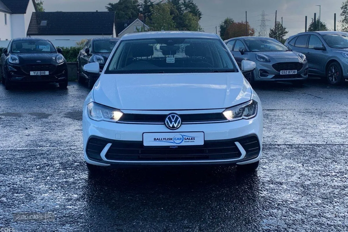 Volkswagen Polo Hatchback, Petrol, 2023, White