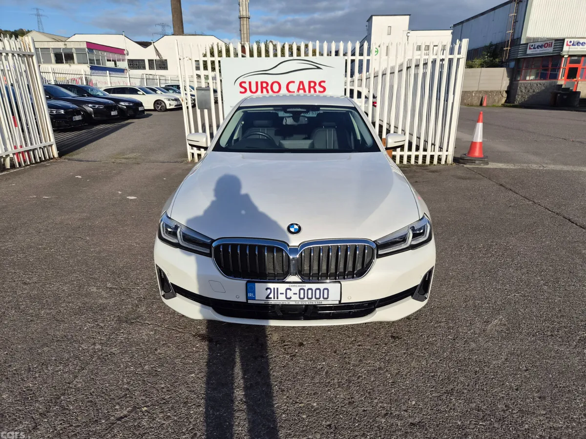 BMW 5-Series Saloon, Diesel, 2021, White