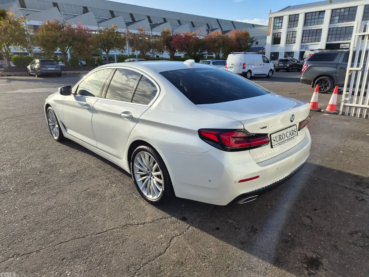 BMW 5-Series Saloon, Diesel, 2021, White
