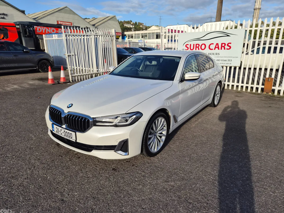 BMW 5-Series Saloon, Diesel, 2021, White