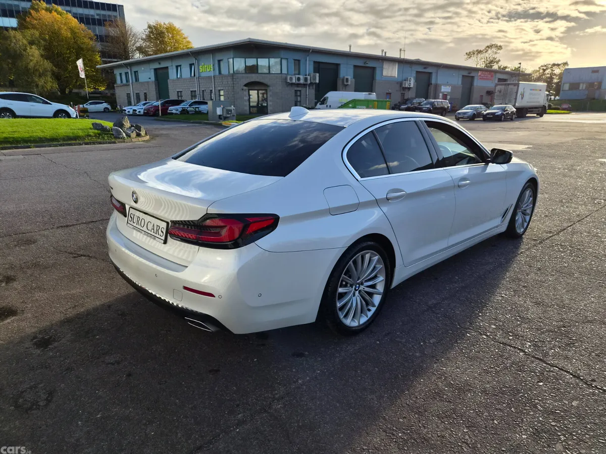 BMW 5-Series Saloon, Diesel, 2021, White