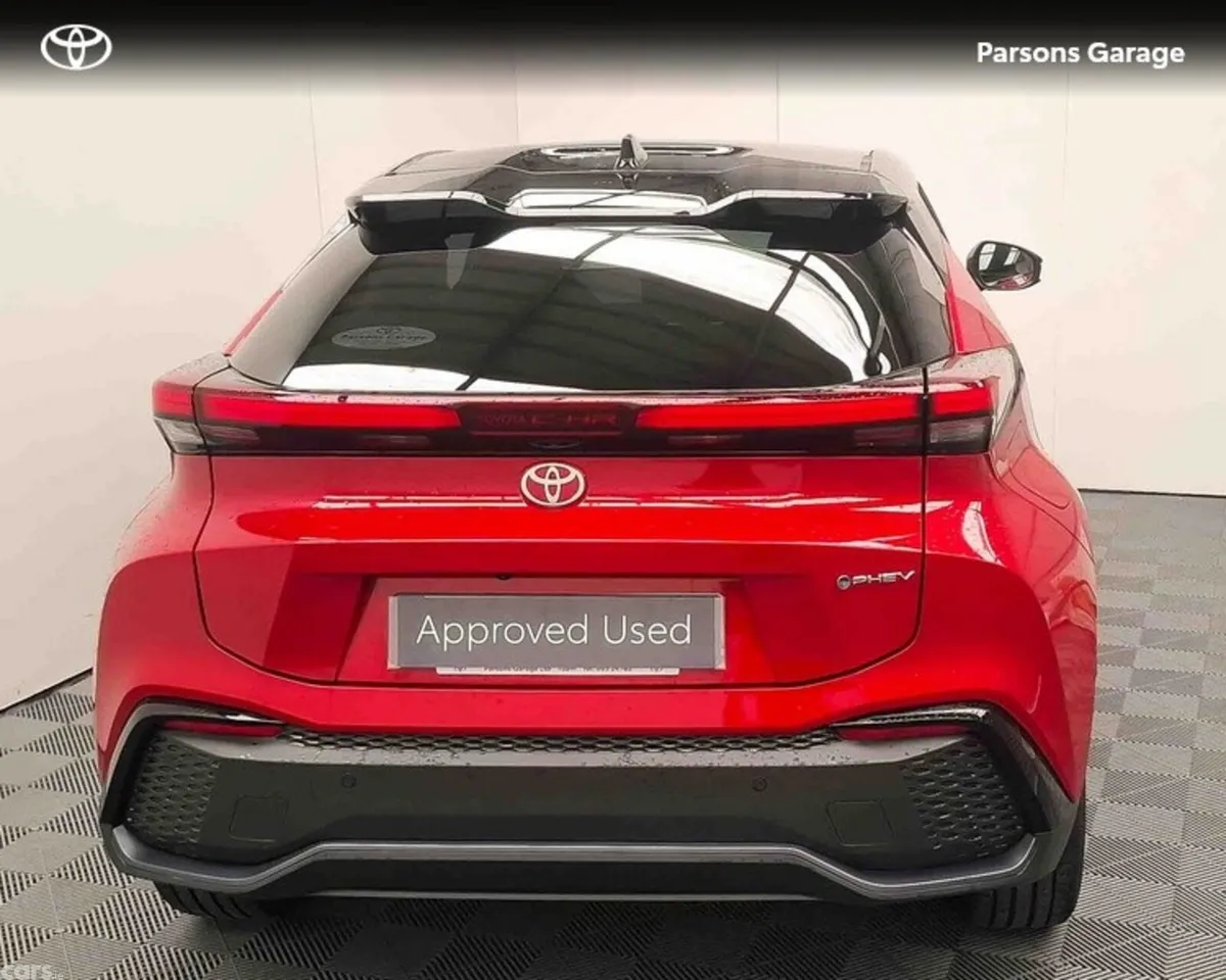 Toyota C-HR Hatchback, Petrol Plug-in Hybrid, 2025, Red