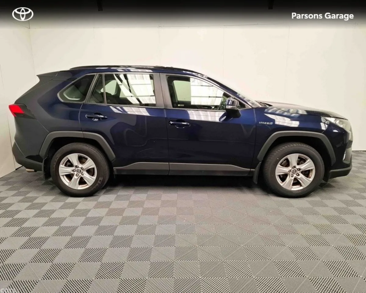 Toyota RAV4 SUV, Petrol Hybrid, 2021, Blue