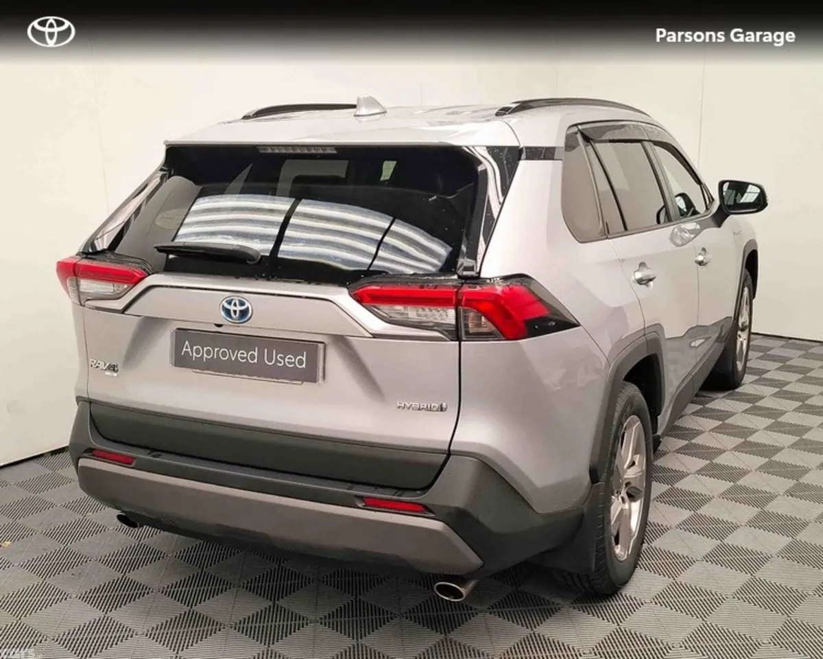 Toyota RAV4 SUV, Petrol Hybrid, 2021, Grey
