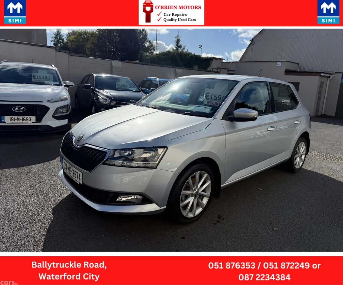 Skoda Fabia Hatchback, Petrol, 2021, Grey