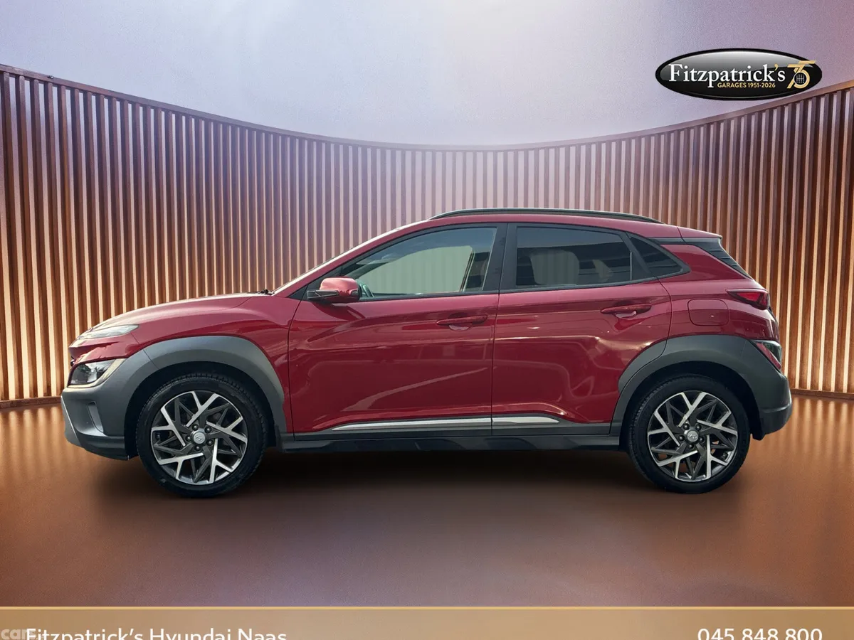 Hyundai KONA MPV, Petrol Hybrid, 2021, Red