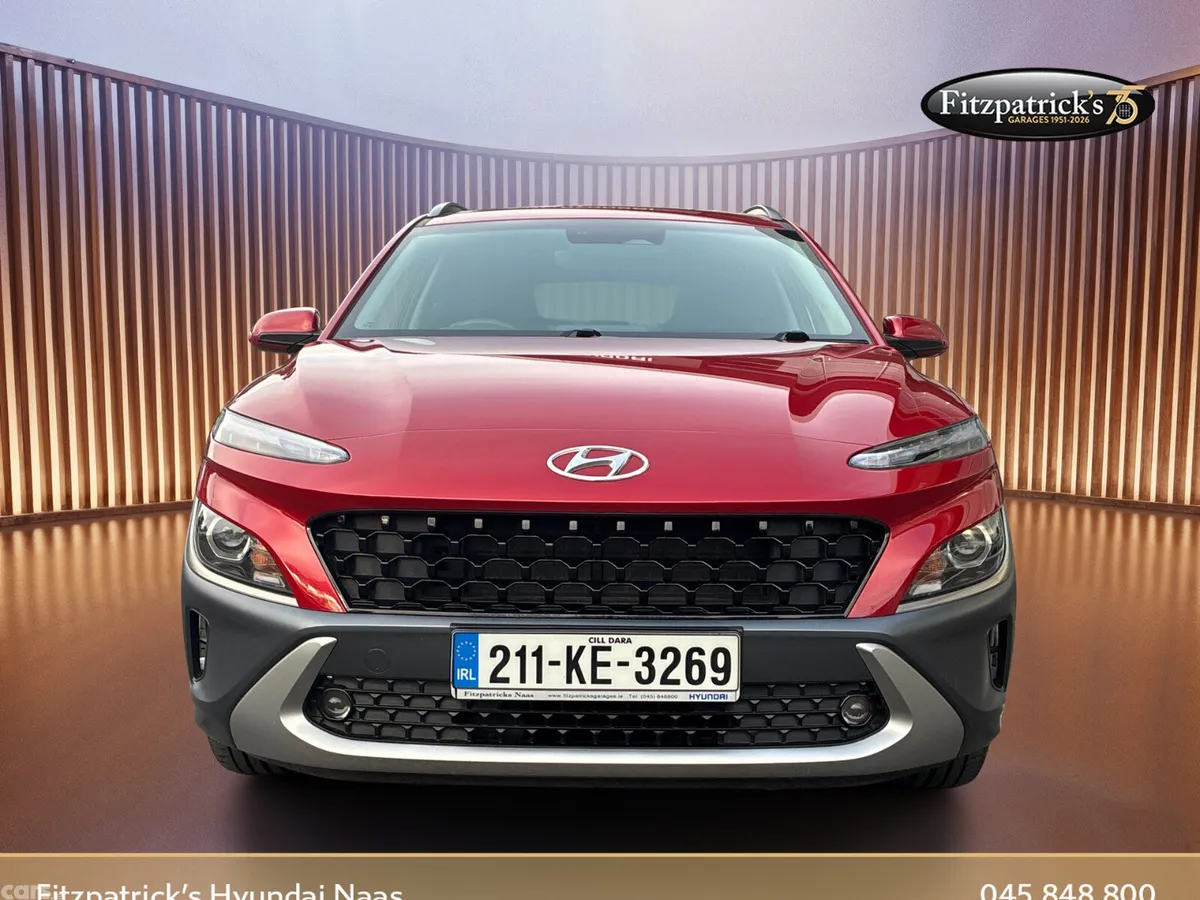 Hyundai KONA MPV, Petrol Hybrid, 2021, Red