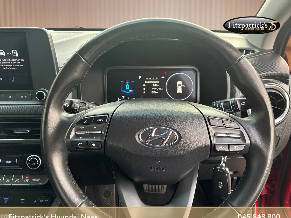 Hyundai KONA MPV, Petrol Hybrid, 2021, Red