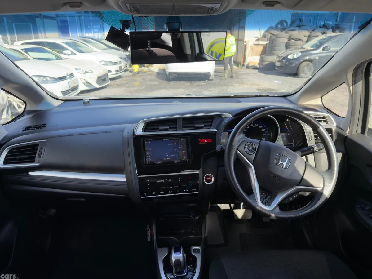 Honda Fit Hatchback, Petrol Hybrid, 2015, White