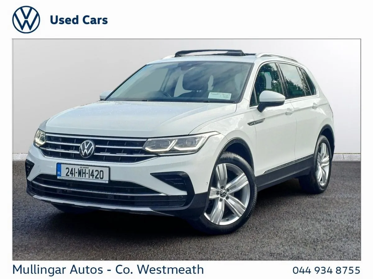 Volkswagen Tiguan SUV, Diesel, 2024, White