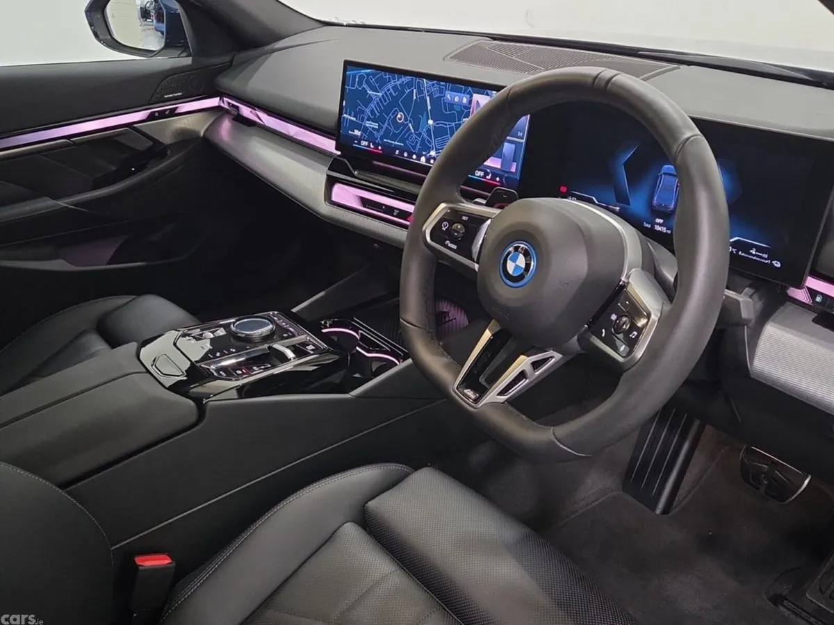 BMW 5-Series Saloon, Petrol Hybrid, 2026, Blue