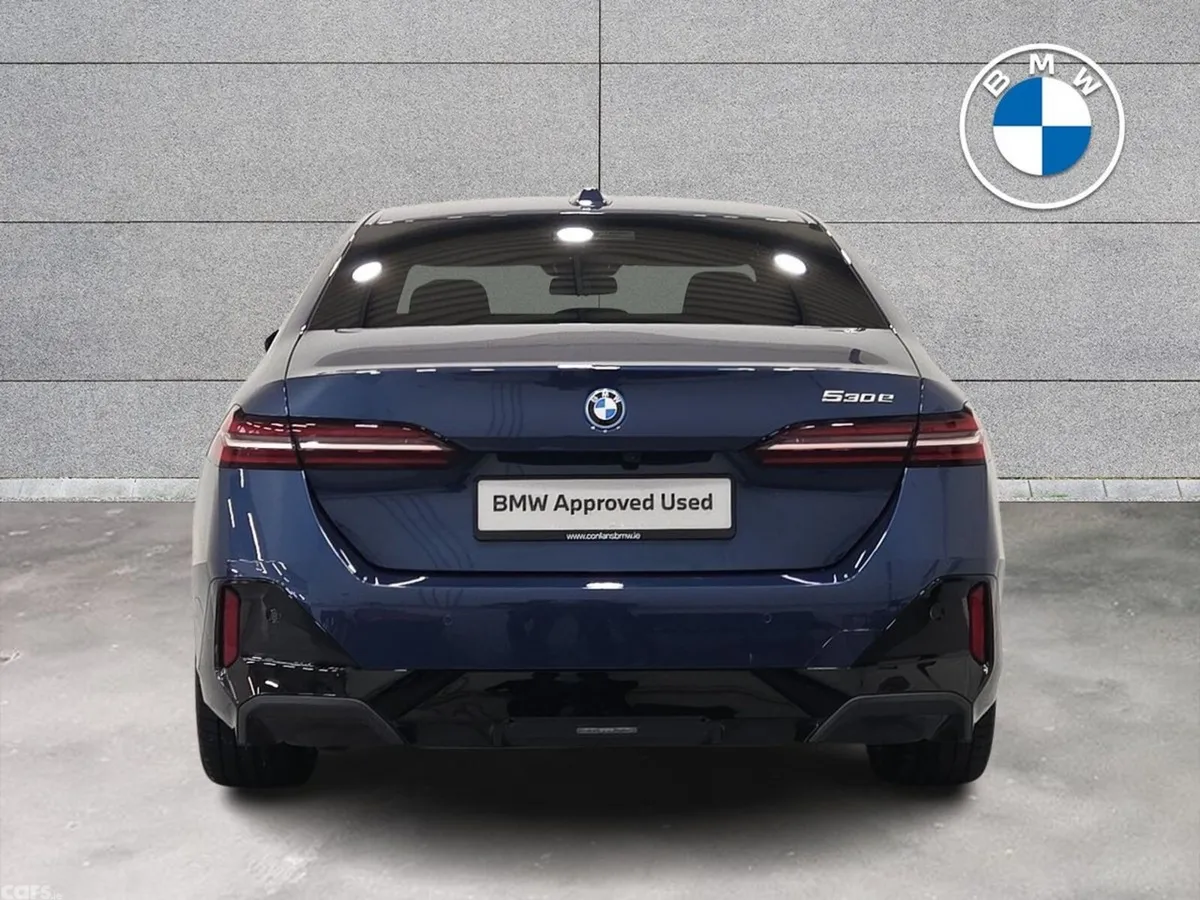 BMW 5-Series Saloon, Petrol Hybrid, 2026, Blue
