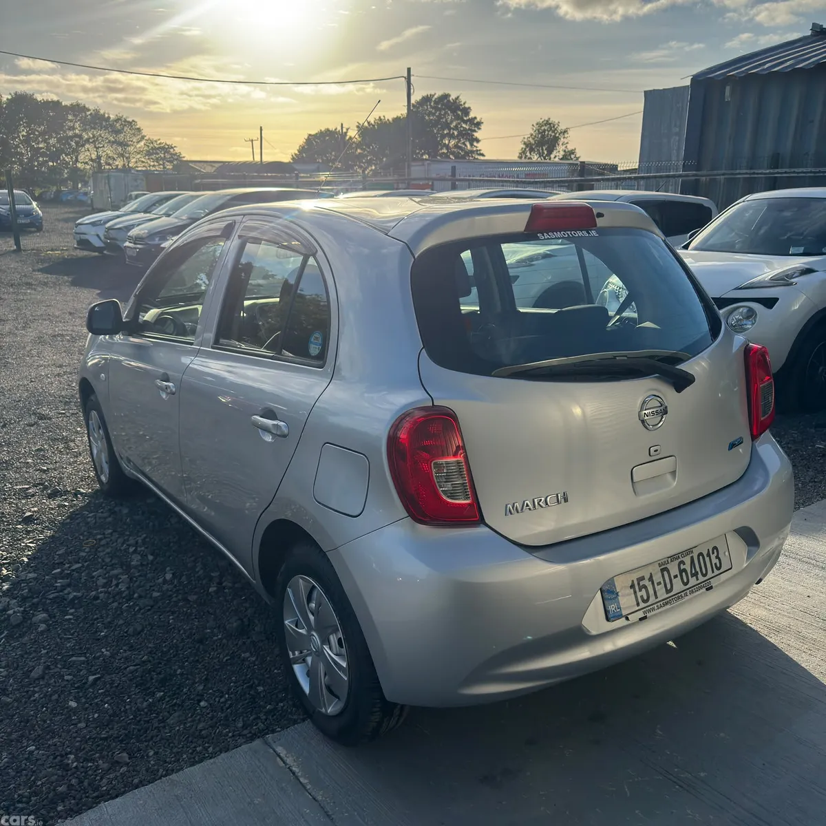 Nissan March Hatchback, Petrol, 2015, Silver