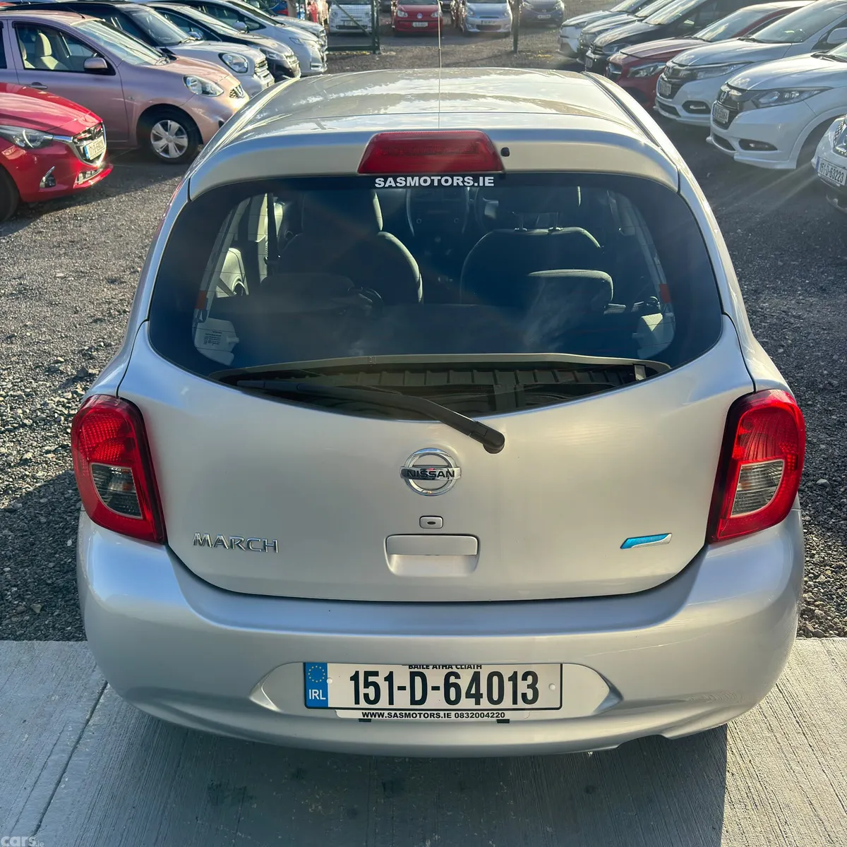 Nissan March Hatchback, Petrol, 2015, Silver