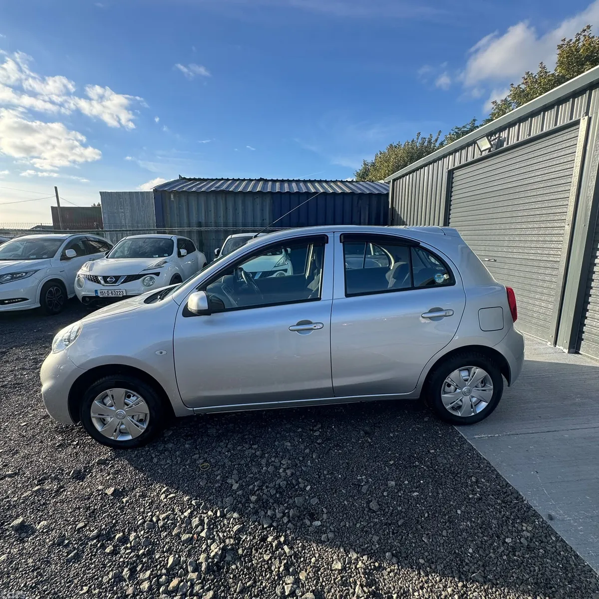 Nissan March Hatchback, Petrol, 2015, Silver