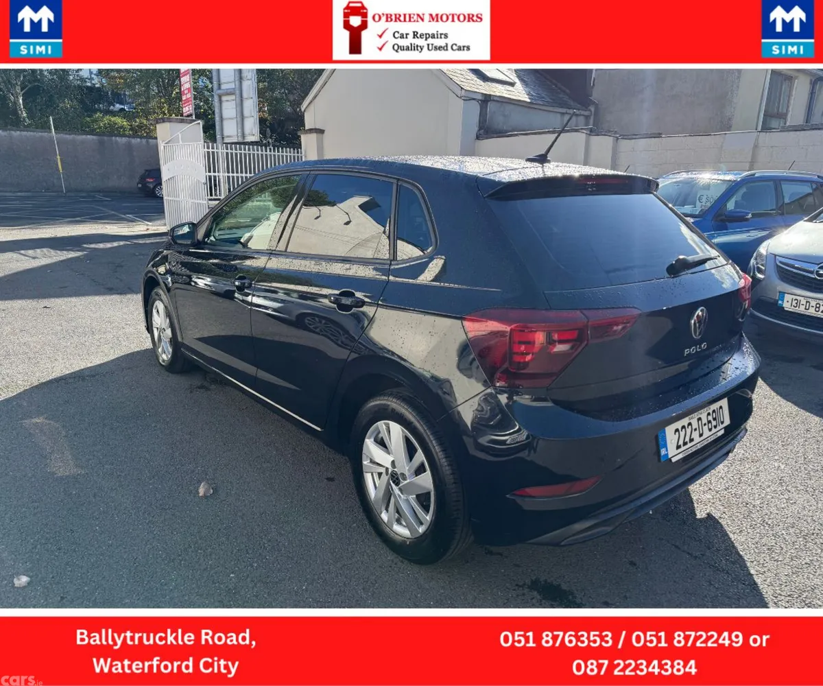 Volkswagen Polo Hatchback, Petrol, 2022, Black