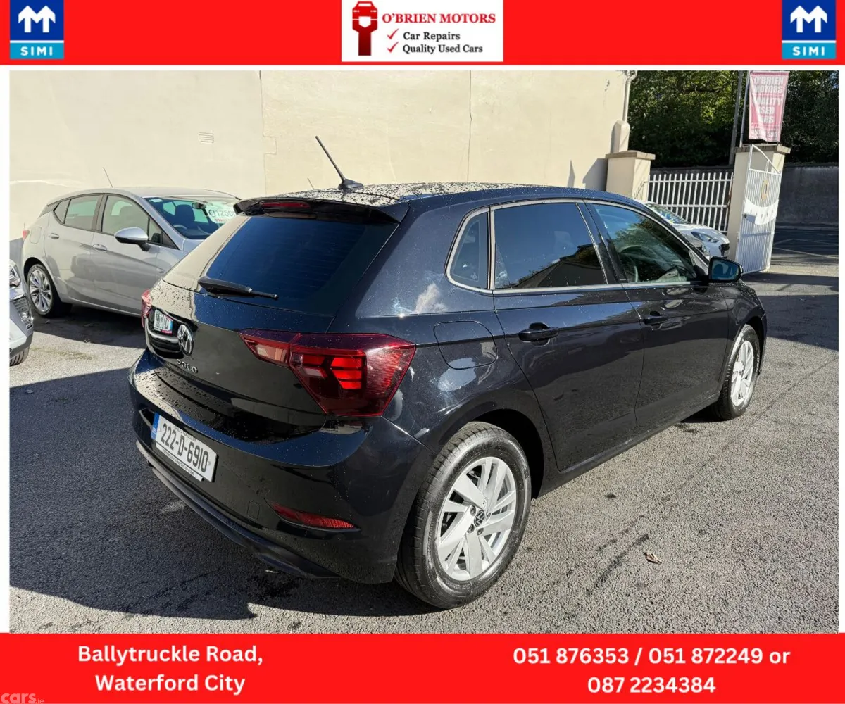 Volkswagen Polo Hatchback, Petrol, 2022, Black