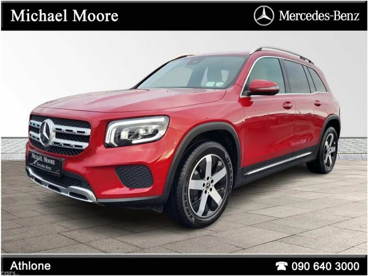Mercedes-Benz GLB SUV, Diesel, 2022, Red
