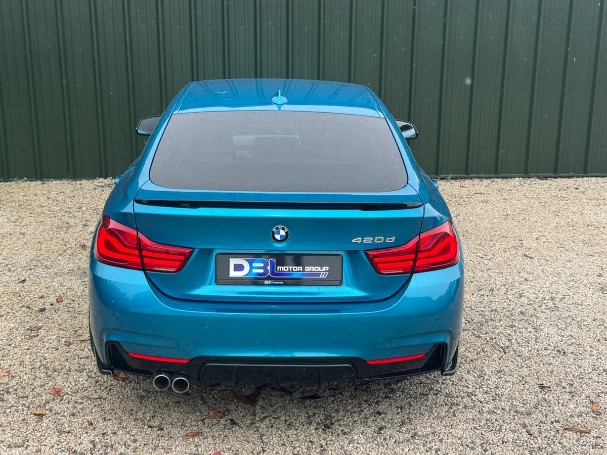 BMW 4-Series Coupe, Diesel, 2017, Blue