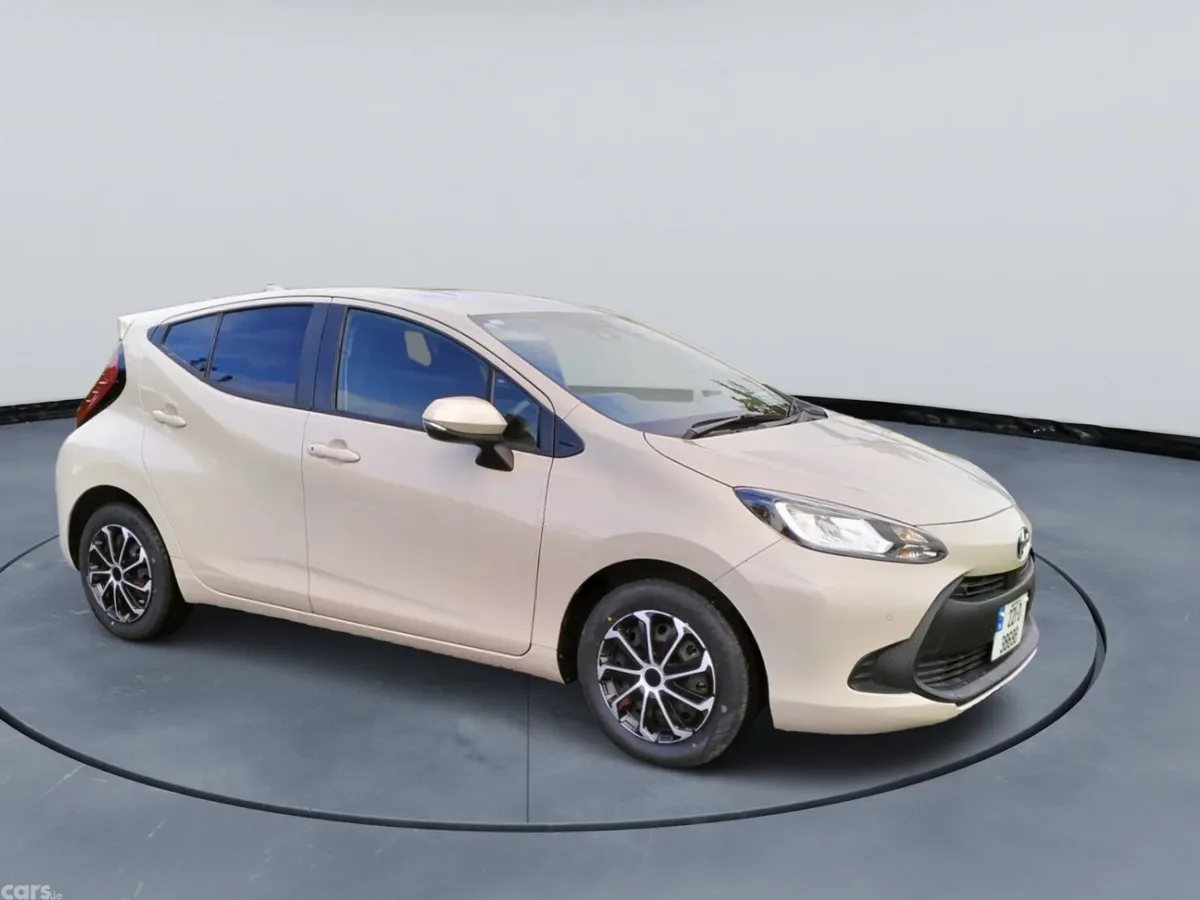 Toyota Aqua Hatchback, Petrol Hybrid, 2022, Beige