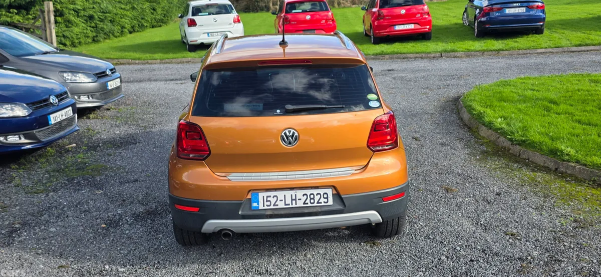 Volkswagen Polo Hatchback, Petrol, 2015, Orange