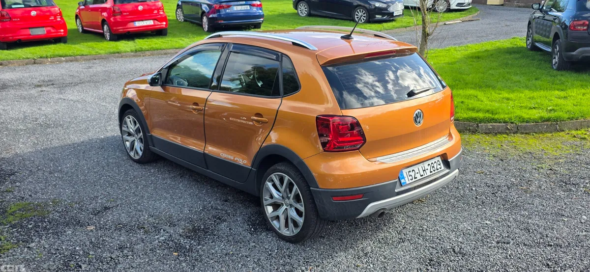 Volkswagen Polo Hatchback, Petrol, 2015, Orange