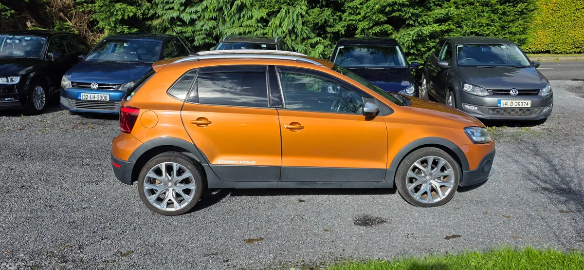 Volkswagen Polo Hatchback, Petrol, 2015, Orange
