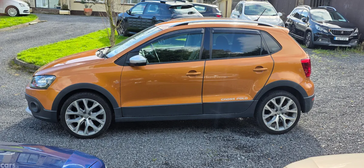 Volkswagen Polo Hatchback, Petrol, 2015, Orange