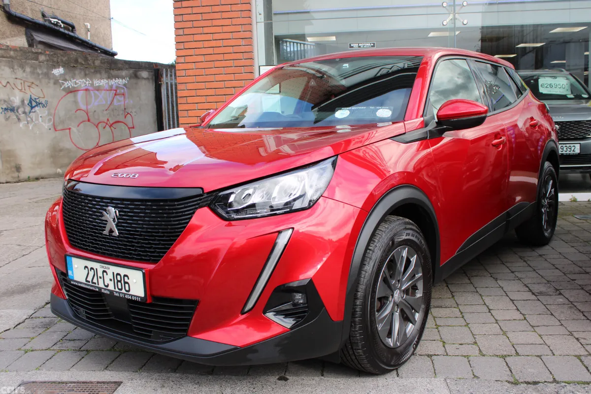 Peugeot 2008 Van, Diesel, 2022, Red