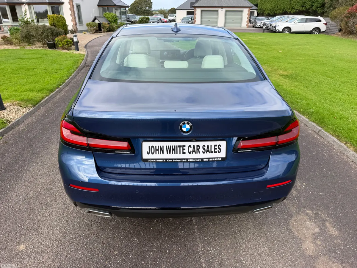BMW 5-Series Saloon, Diesel, 2021, Blue
