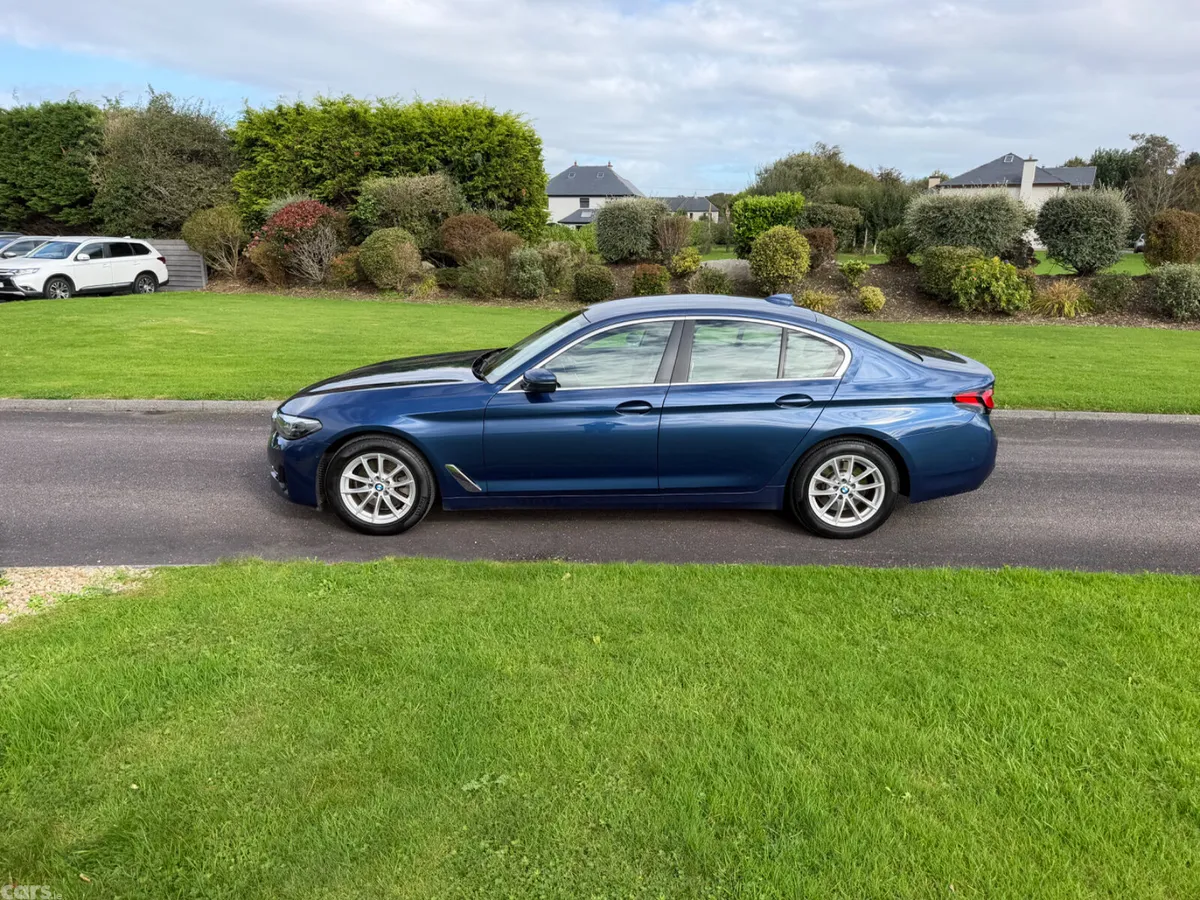 BMW 5-Series Saloon, Diesel, 2021, Blue