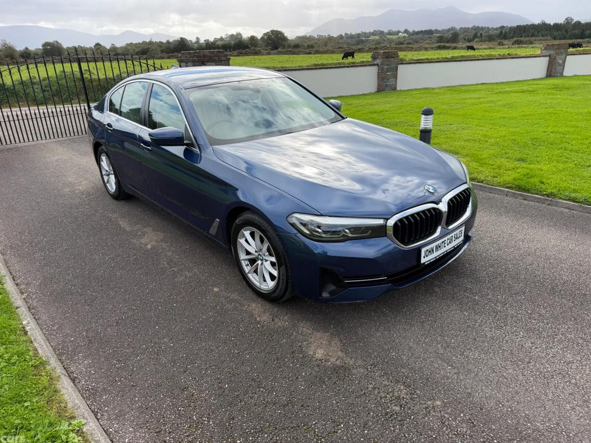 BMW 5-Series Saloon, Diesel, 2021, Blue