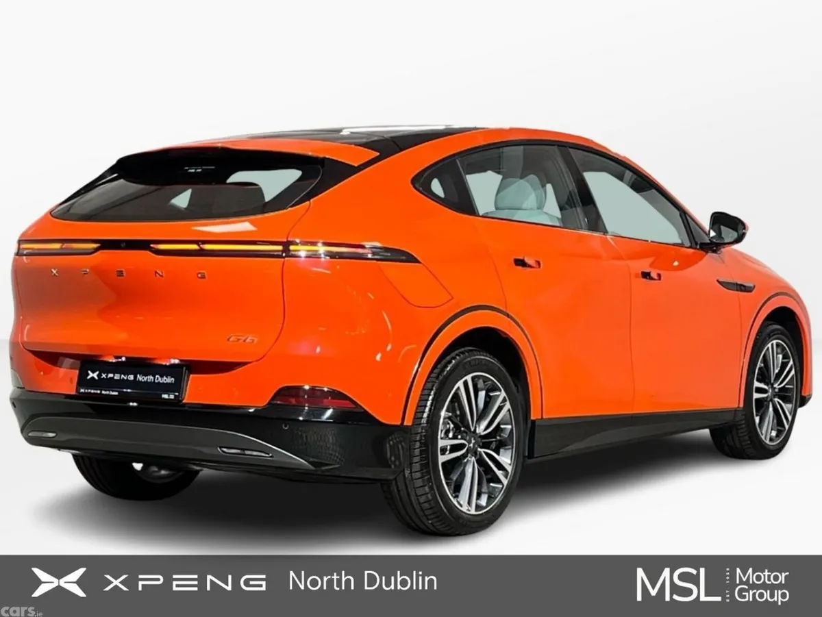 XPeng G6 Hatchback, Electric, 2025, Orange