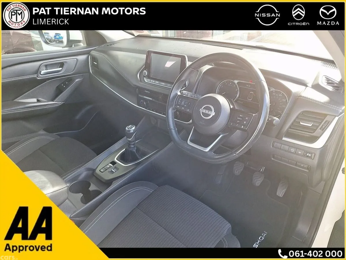 Nissan Qashqai Hatchback, Petrol, 2023, White