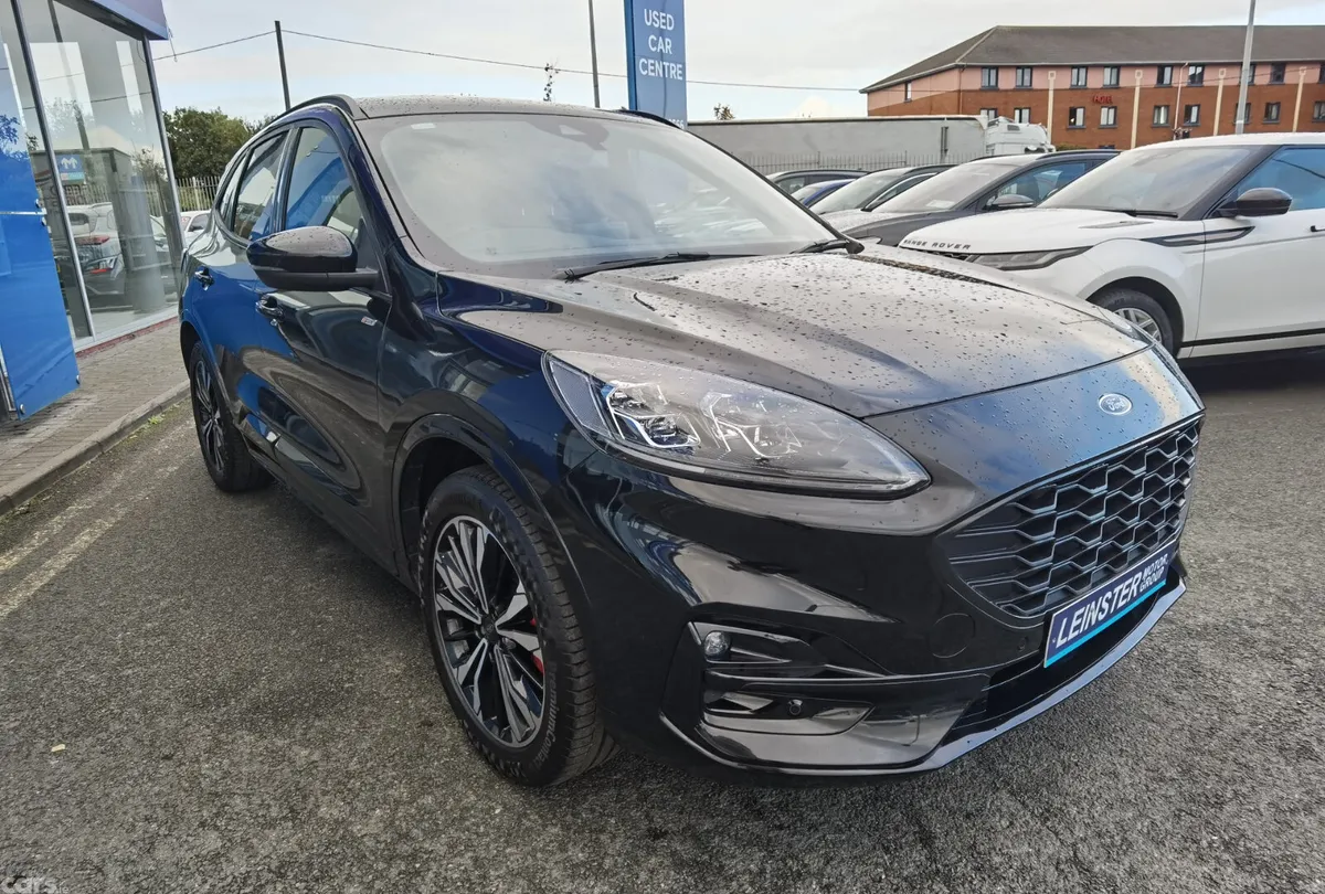 Ford Kuga SUV, Petrol Plug-in Hybrid, 2023, Black