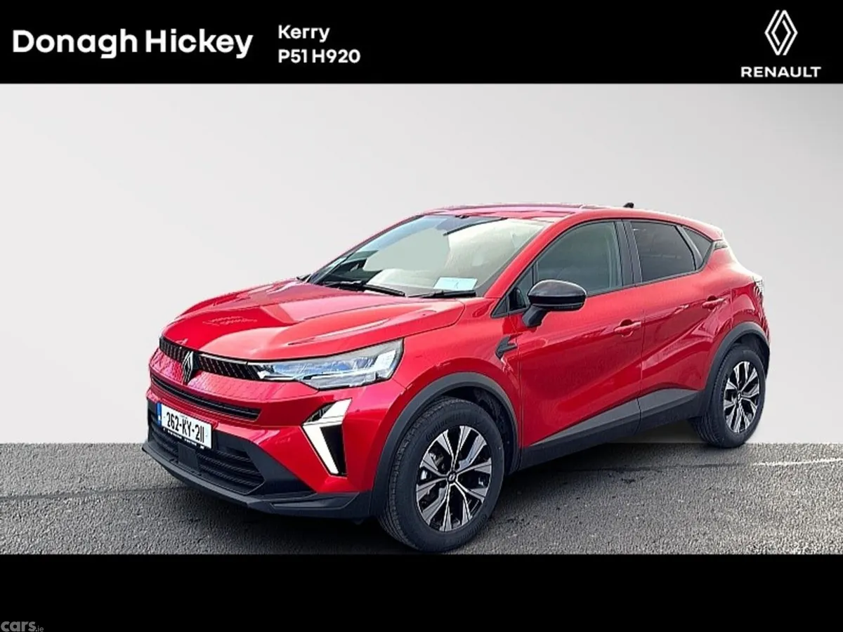Renault Captur SUV, Petrol, 2026, Red