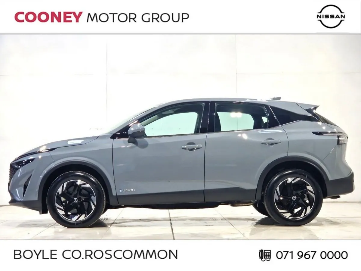 Nissan Qashqai SUV, Petrol Hybrid, 2027, Grey